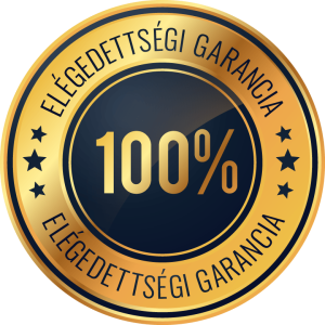 100%-os garancia embléma